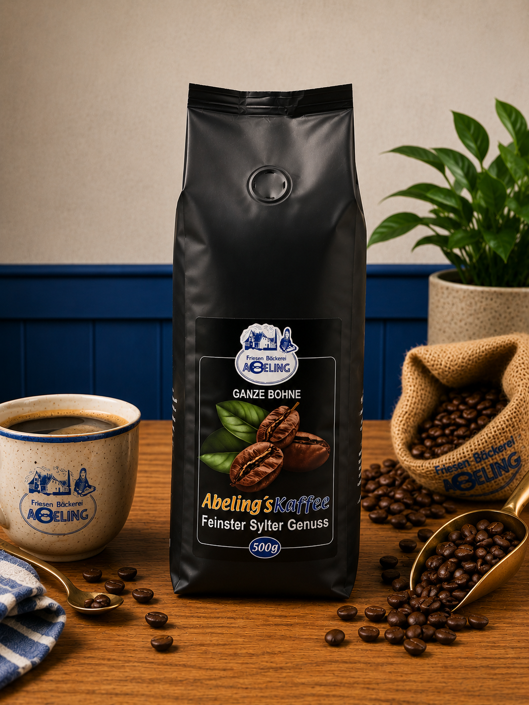 Abeling's Kaffee - Ganze Bohne