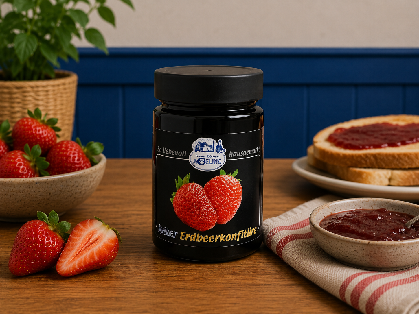 Sylter Erdbeerkonfitüre
